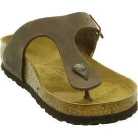 Birkenstock Gizeh Nubukleder geölt schmal habana 35