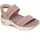 SKECHERS Women's Go Walk Arch Fit 2.0 Sandal Flat, Purple, 7 UK
