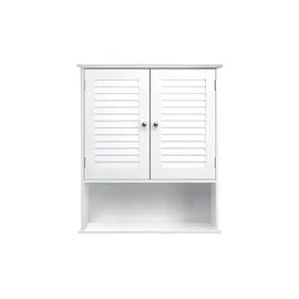 VASAGLE Bad-Hängeschrank BBC27WT weiß 60,0 x 20,0 x 70,0 cm