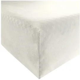 BASSETTI Spannbettlaken Baumwolle-Jersey-Elasthan 180 x 200 - 200 x 220 cm weiß