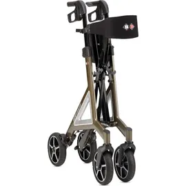 Bischoff & Bischoff Alevo Country Rollator faltbar Platin Sitzhöhe 51 cm