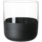 Villeroy & Boch Manufacture Rock Shot Glas / Schnapsglas, Set 4tlg Kristall, Kristalloptik Schwarz,