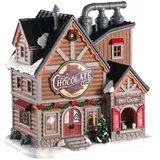 Lemax For The Love Of Chocolate Shop 0,03 x 0,03 x 0,19 m braun/mehrfarbig beleuchtet