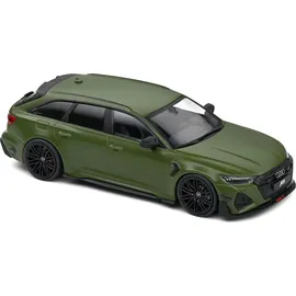 Solido 1:43 Audi RS6-R (olivengrün) – Hochdetailliertes Diecast-Modellauto im Sammler-Maßstab, Limitierte Edition, für Auto-Fans & Sammler - Grün