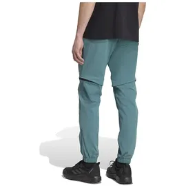 adidas Terrex Utilitas Hiking Zip-off Hosen - Preloved Teal - XL