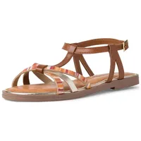 TAMARIS Damen 1-1-28107-28 Flache Sandale, Cuoio Comb, 37 EU