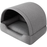 Bjird Hundehütte Tierhaus für Hunde und Katzen, kratzfeste Hundehöhle und Hundebett in einem, made in EU 60x47