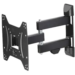 Hama 00118101 TV-Wandhalterung FULLMOTION, 1 Stern, 200x200, 122cm (48), 2 Arme, Schwarz