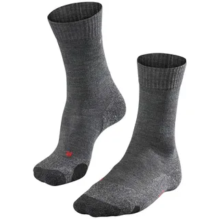 Falke TK2 Explore Herren Socken - Asphalt Melange - EU 42-43