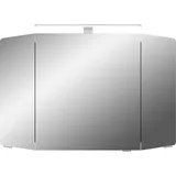 Saphir »Cassca Sprint Badschrank, 3 Spiegeltüren, 6 Einlegeböden, 100 cm breit«, inkl. LED-Beleuchtung, Türdämpfer, Schalter-/Steckdosenkombination