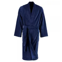 CAWÖ Cawö Bademantel Herren Kimono 800 nachtblau - 11 Bademäntel Schwarz