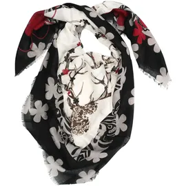 Allgäu Rebell Trachtenschal Hirsch " in schwarz | Gr.: onesize