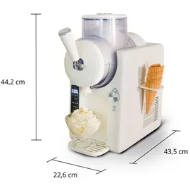 Unold Sofie 2in1 Slush- & Softeismaschine weiß 48950 