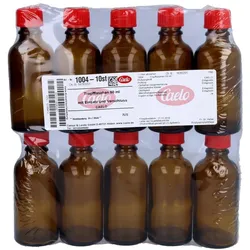 Tropfflasche 50 Ml Braun M.einsatz+verschluss