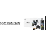 Insta360 X4 Explorer bundle (30p, 8K, WLAN, Action Cam, Schwarz