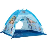 Relaxdays Spielzelt Polyester Hellblau Pirat Stecksystem 90 cm x 118 cm x 115 cm 0,6 kg