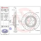 Brembo Bremsscheibe XTRA LINE - Xtra