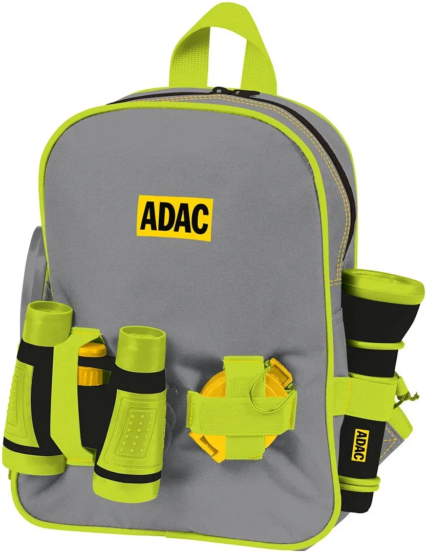 Happy People Kinderrucksack »ADAC Entdecker-Rucksack« Happy People grün/gelb