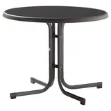Sieger Boulevard-Klapptisch mit mecalit-Pro-Platte Ø 86 x 72 cm