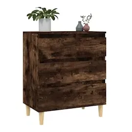vidaXL Sideboard Räuchereiche 60x35x70 cm Holzwerkstoff
