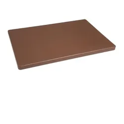 Hygiplas LDPE extra dickes Schneidebrett braun 45x30x2cm