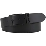 Levi's Men's Ashland Metal Belt, Regular Black, 115