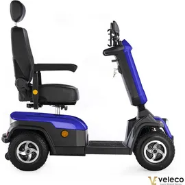 VELECO Sharpy Elektromobil Seniorenmobil 15 km/h blau
