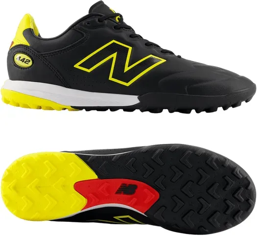 New Balance 442 Elite v3 TF Live Wire Schwarz