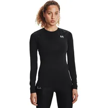 Under Armour Heatgear Authentics Comp Langarm-t-shirt - Black / White - XL
