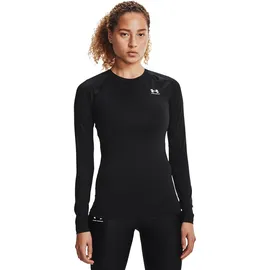 Under Armour Heatgear Authentics Comp Langarm-t-shirt - Black / White - XL