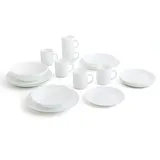Arcopal Komplettes Tafelservice 24-tlg. mehrfarbig