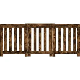 vidaXL Heizkörperverkleidung Räuchereiche 205x21,5x83,5 cm