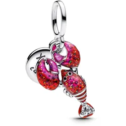 Pandora 793676C01 Charm-Anhänger Liebes-Hummer Silber