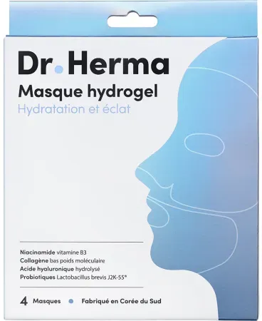 Dr. Herma Hydrogel Maske Mit Kollagen 4 Stück
