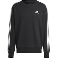 adidas Essentials French Terry 3-Stripes Sweatshirt black, XL