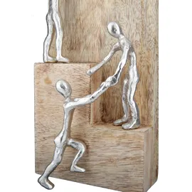 Gilde Skulptur Helping Hand naturfarben - (H) 39 cm | Gr.: onesize