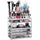 Relaxdays Kosmetikorganizer 6 Schubladen 22 Fächer Transparent