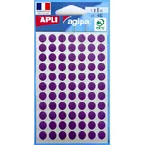 APLI Markierungspunkte Durchmesser 8 mm rund Violett 2 St.
