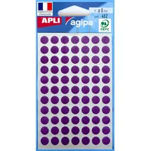APLI Markierungspunkte Durchmesser 8 mm rund Violett 2 St.
