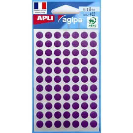 APLI Markierungspunkte Durchmesser 8 mm rund Violett 2 St.