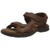 Panama Jack Salton Basics Peeptoe Sandalen, Braun (Cuero C4)