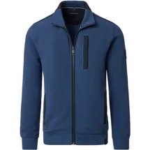 CasaModa Sweatjacke in blau 4XL