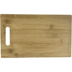Hoffmann Schneidebrett aus Bambus-Holz 22 x 33 cm