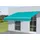 MCW Alu-Markise H790 4x3m Polyester Türkis