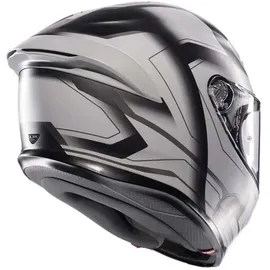 AGV K6 S Ultrasonic Integralhelm schwarz / grau XL
