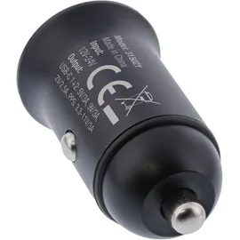 InLine USB-C KFZ-Ladegerät 33W 2x USB-C schwarz