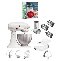 KitchenAid Classic 5K45SS weiß inkl. Paket 3