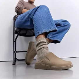 FitFlop Gen-ff Elasticated Suede Mules Hausschuh, Taupe, 36 EU