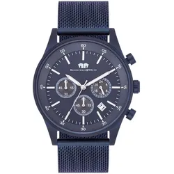 Rhodenwald & Söhne Chronograph Goodwill in Blau Edelstahl in Blau Herrenuhren   Herren 