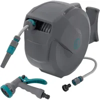 ECD Germany Schlauchtrommel 20 m grau